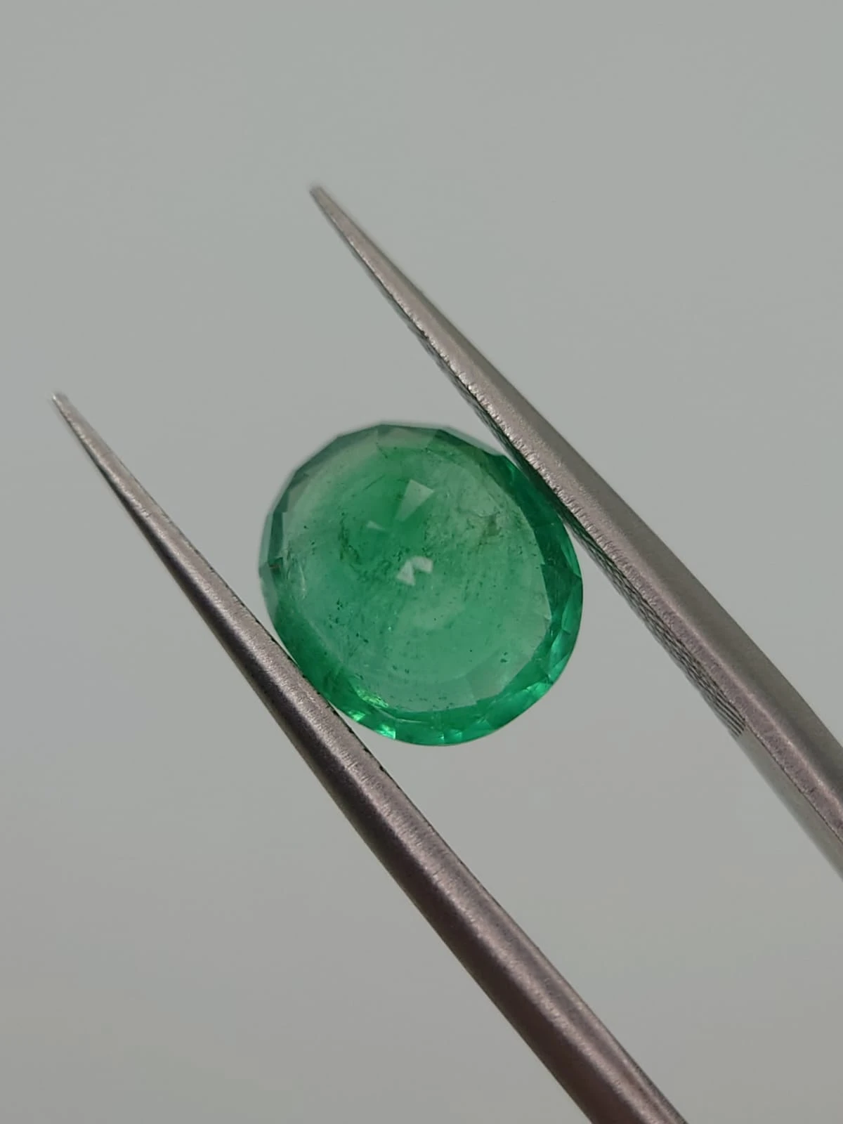 2.55ct Natural Emerald Oval Cut Loose Gemstone From Panjshir Afghanistan — view 2